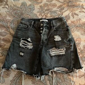 Pacsun High-Waisted Denim Boyfriend Shorts